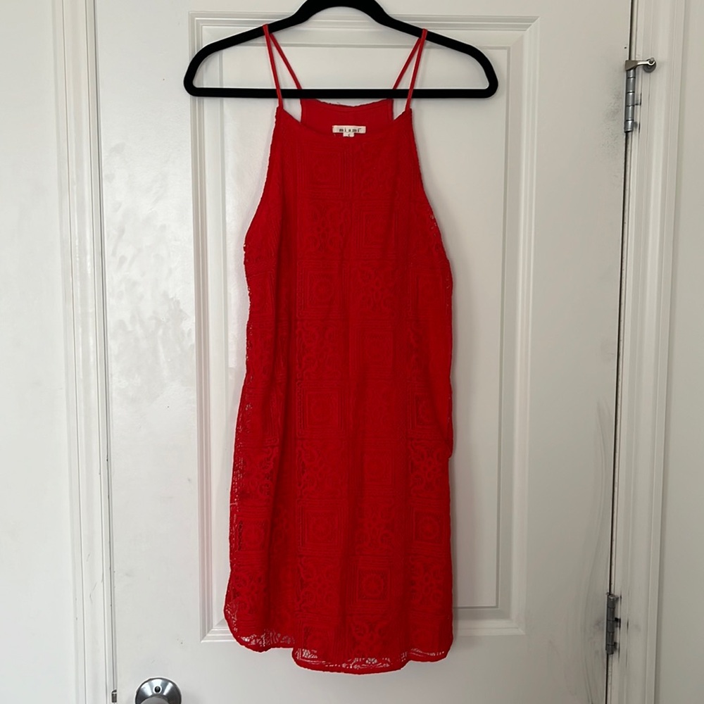 Red Lacey Dress